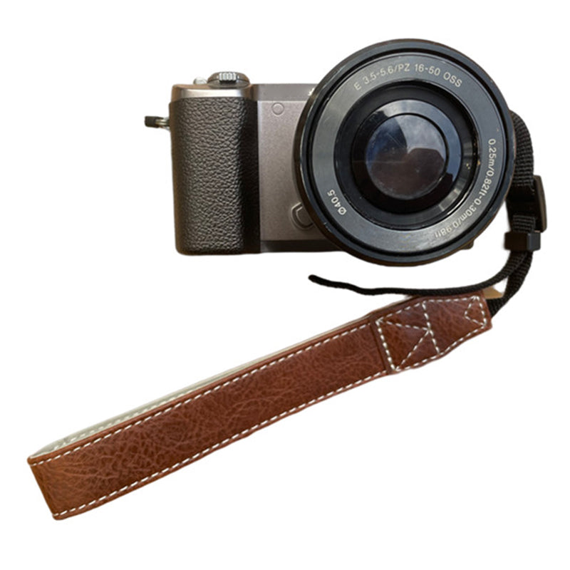 For Fujifilm Canon Nikon Panasonic SLR Camera PU Leather Hand Strap Buffalo Texture Wrist Rope For Fujifilm Canon Nikon Panasonic SLR Camera PU Leather Hand Strap Buffalo Texture Wrist Rope